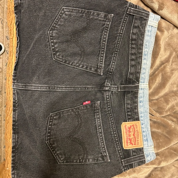 Levis short mini skirt size 27 100% cotton - Picture 4 of 5